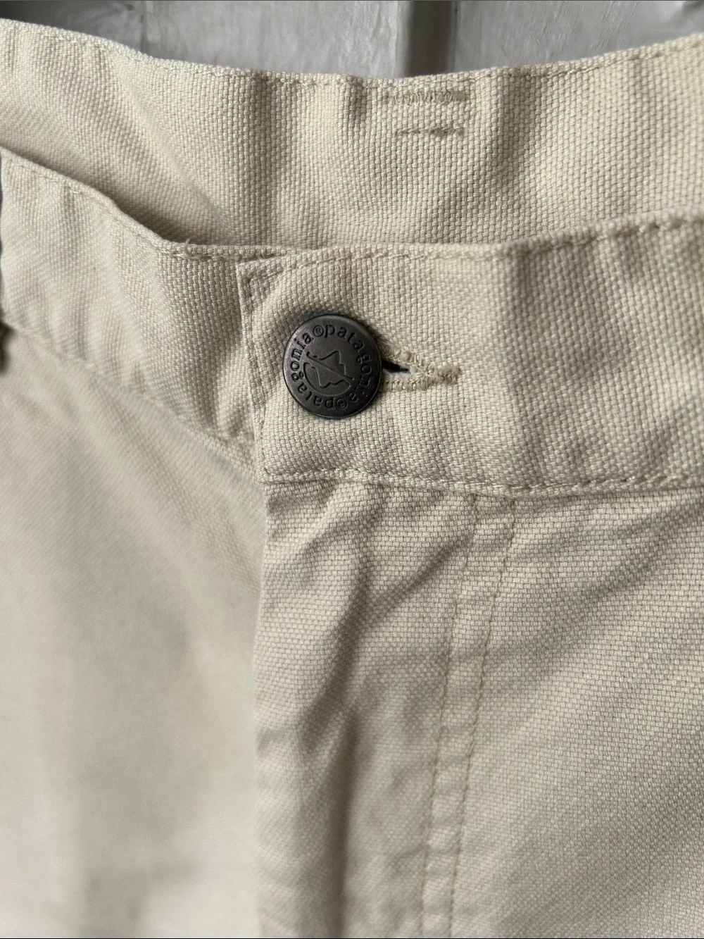 Vintage 90s Patagonia Stand Up Men's Light Khaki Cargo Shorts 30